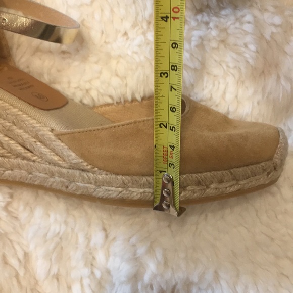 New!  Kanna Made in Spain Suede Espadrilles Sz 7 (37 6.5 European) - Picture 11 of 12